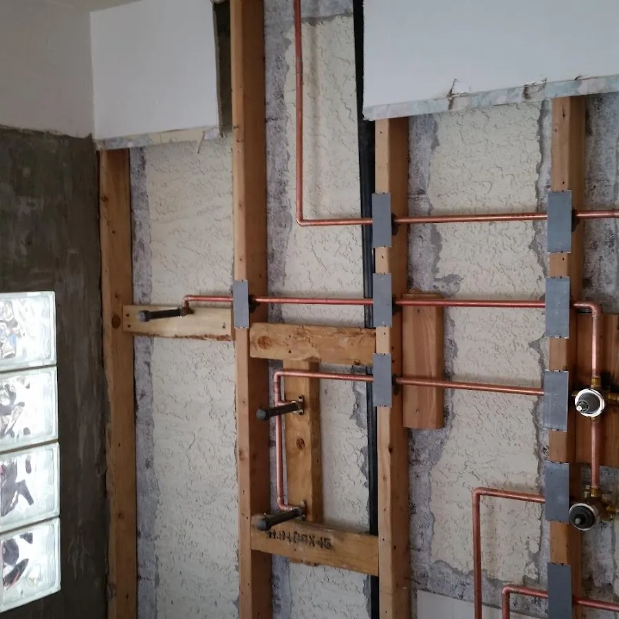Copper pipe installation for Repiping in Montvale